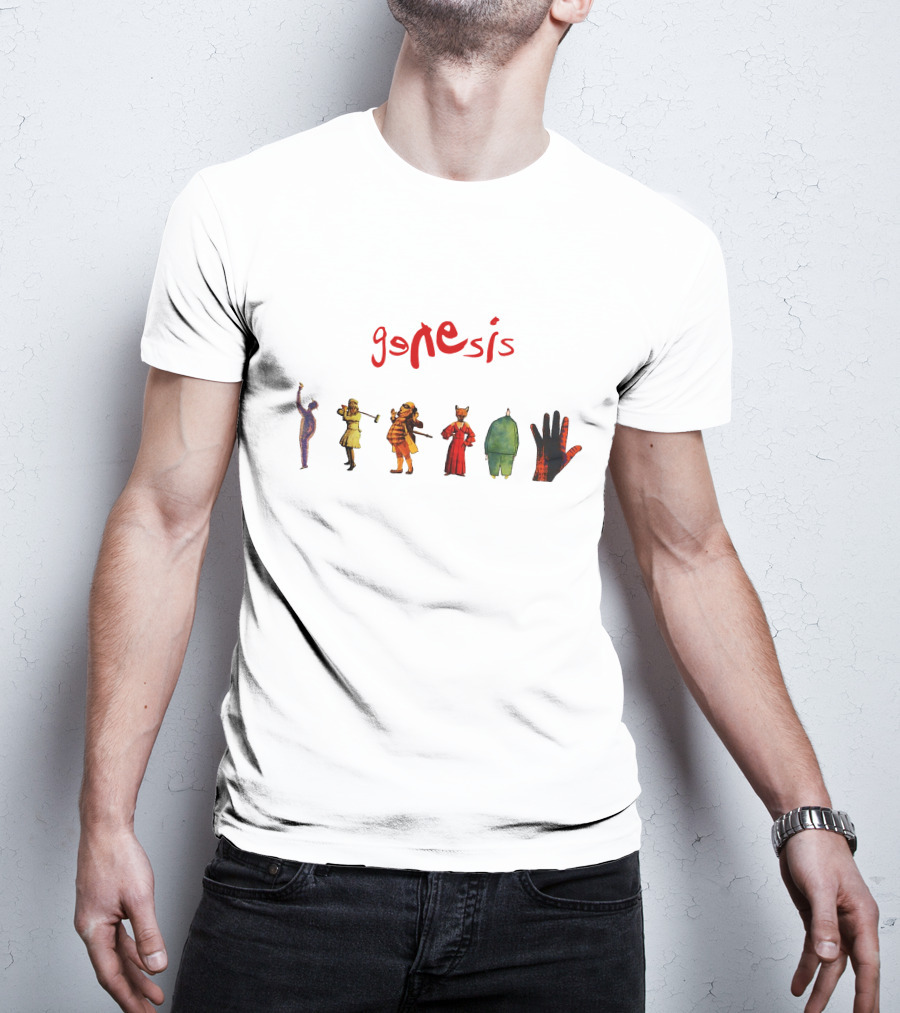Genesis Characters Iconic Album Art T-Shirt