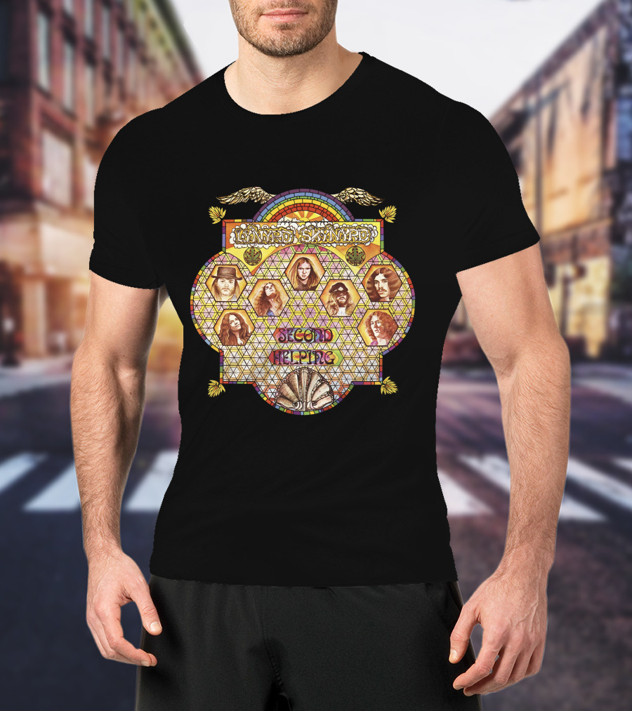 Lynyrd Skynyrd Second Helping Album Cover Art T-Shirt