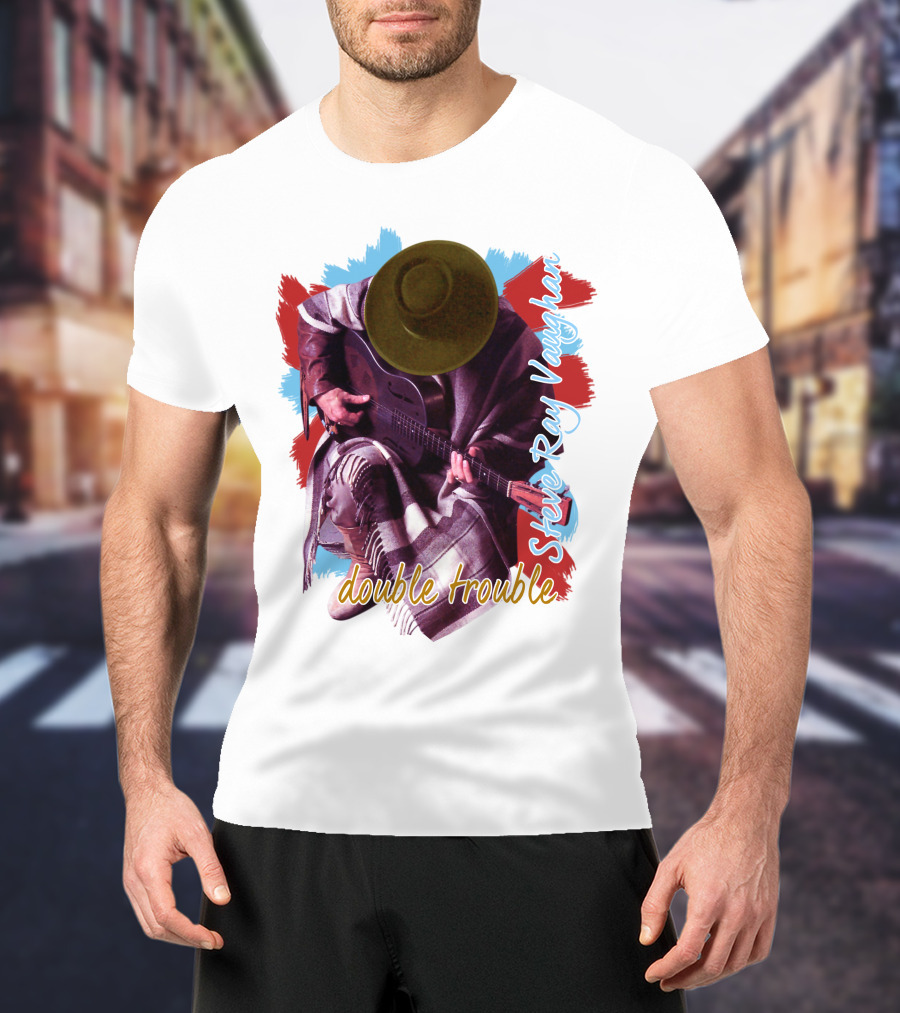 Steve Ray Vaughan Double Trouble T-Shirt