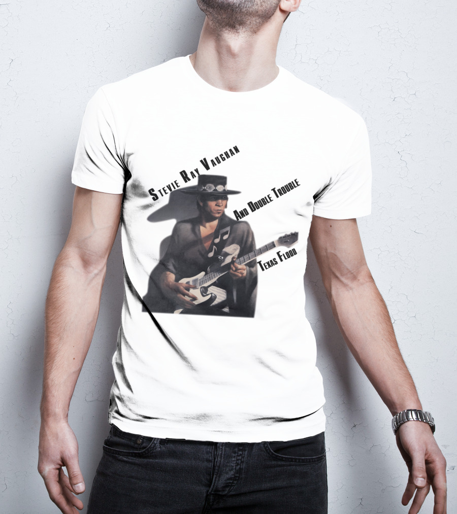 Stevie Ray Vaughan And Double Trouble Texas Flood T-Shirt