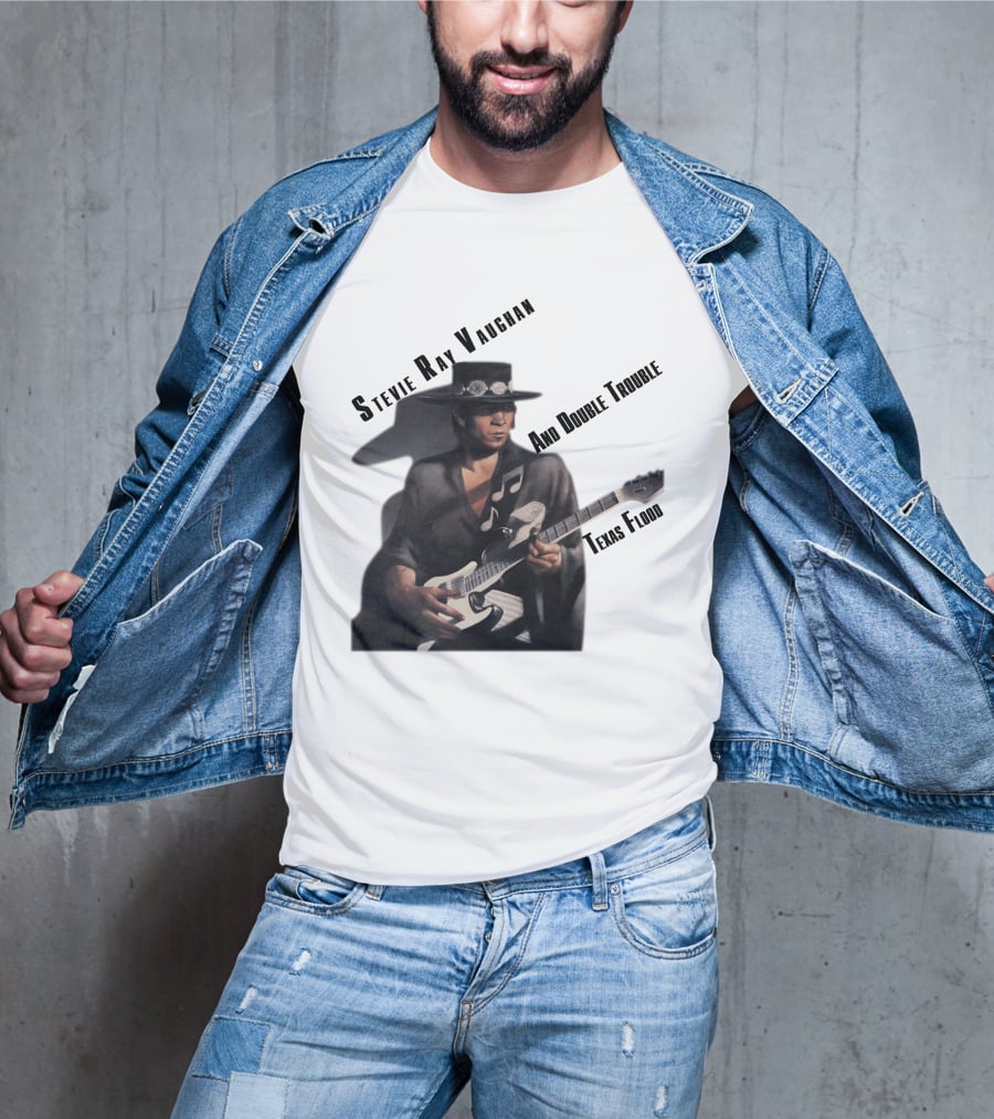 Stevie Ray Vaughan And Double Trouble Texas Flood T-Shirt