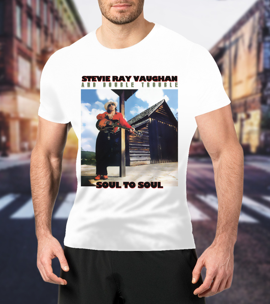 Stevie Ray Vaughan And Double Trouble Soul To Soul T-Shirt