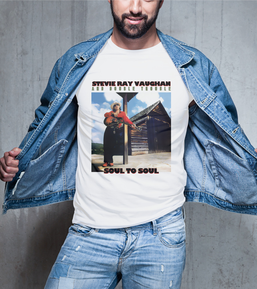 Stevie Ray Vaughan And Double Trouble Soul To Soul T-Shirt