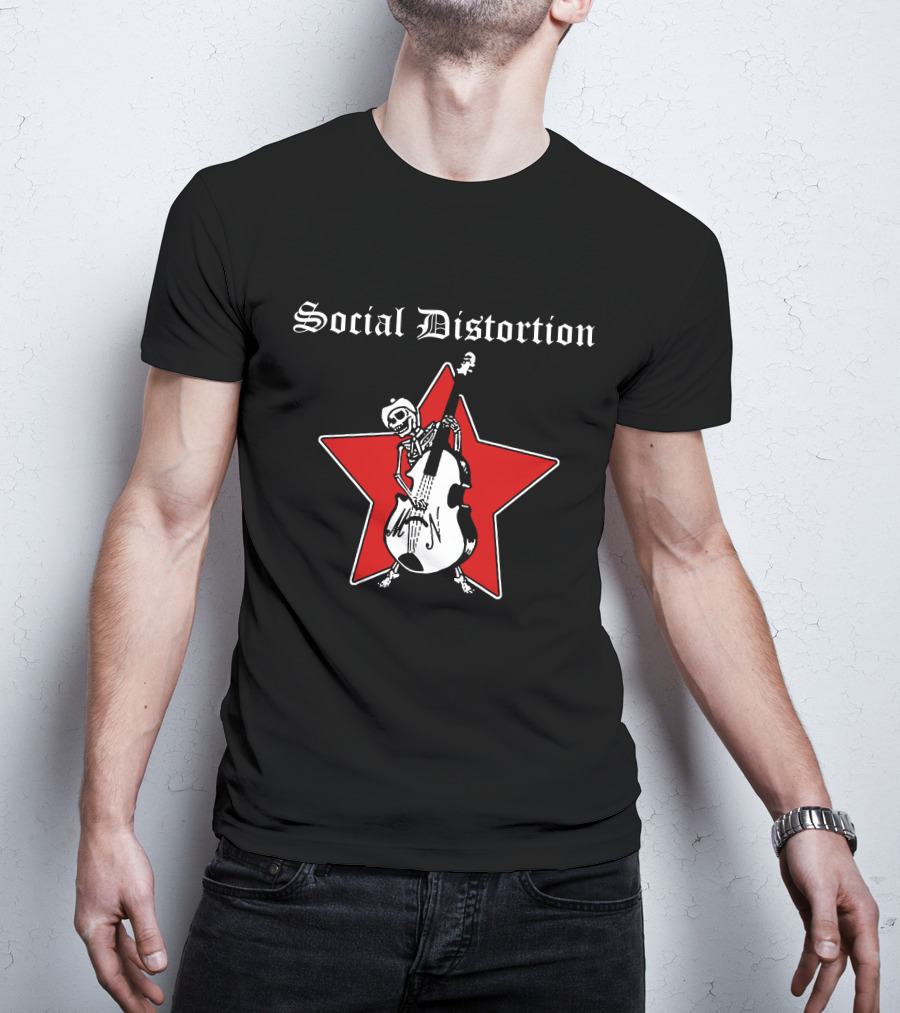 Social Distortion Skeleton Star T-Shirt