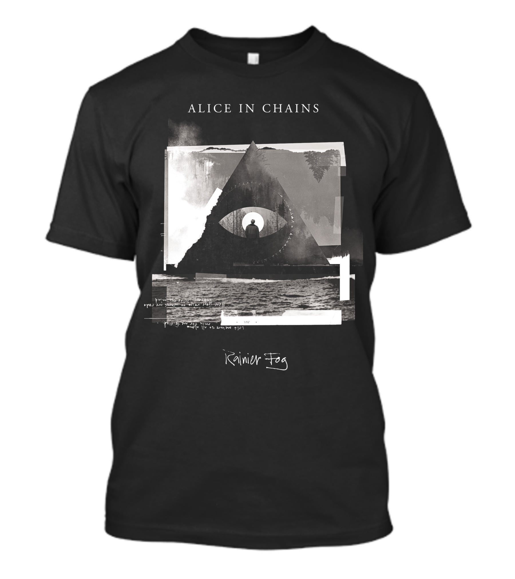 Alice In Chains Rainier Fog 17 Pyramid Eye T-Shirt