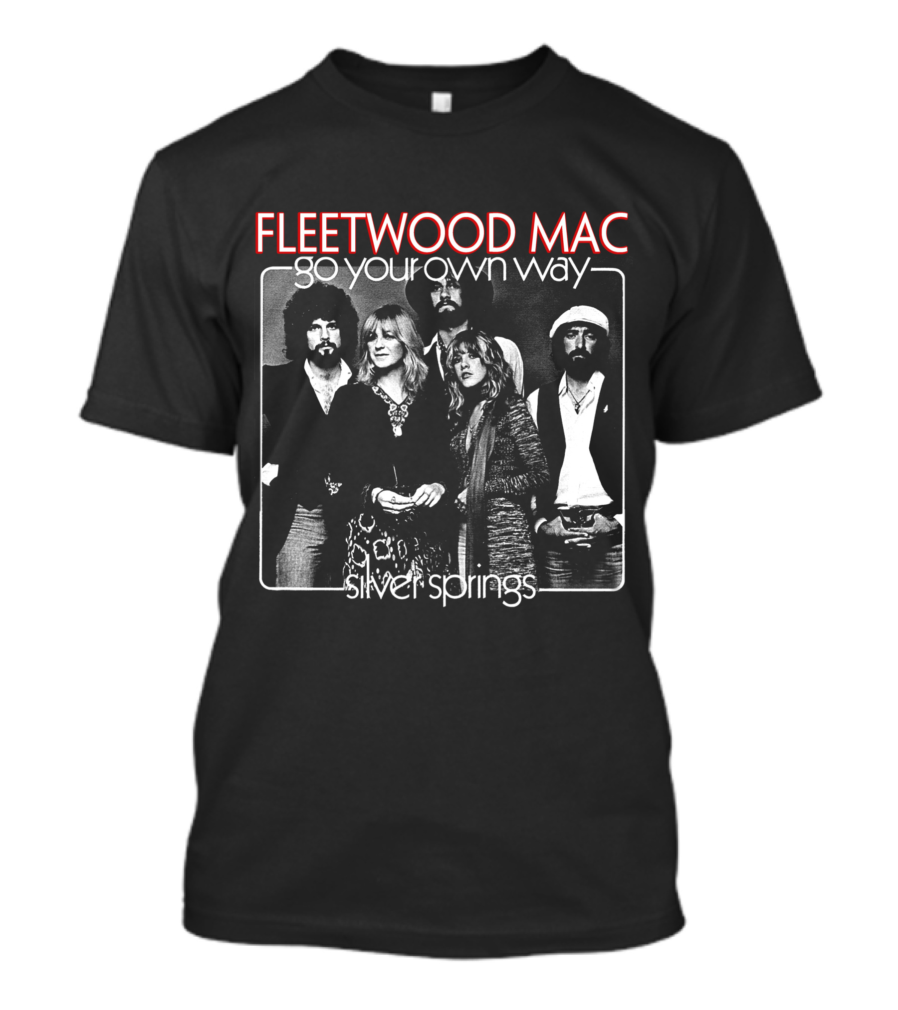Fleetwood Mac Go Your Own Way Silver Springs T-Shirt