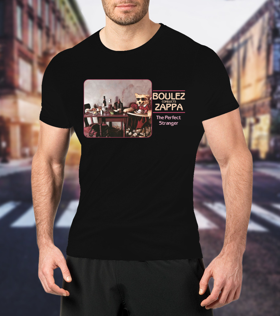 Boulez Conducts Zappa The Perfect Stranger T-Shirt