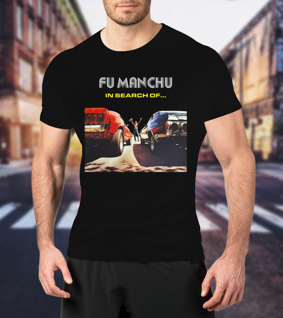 Fu Manchu In Search Of... Car Scene T-Shirt