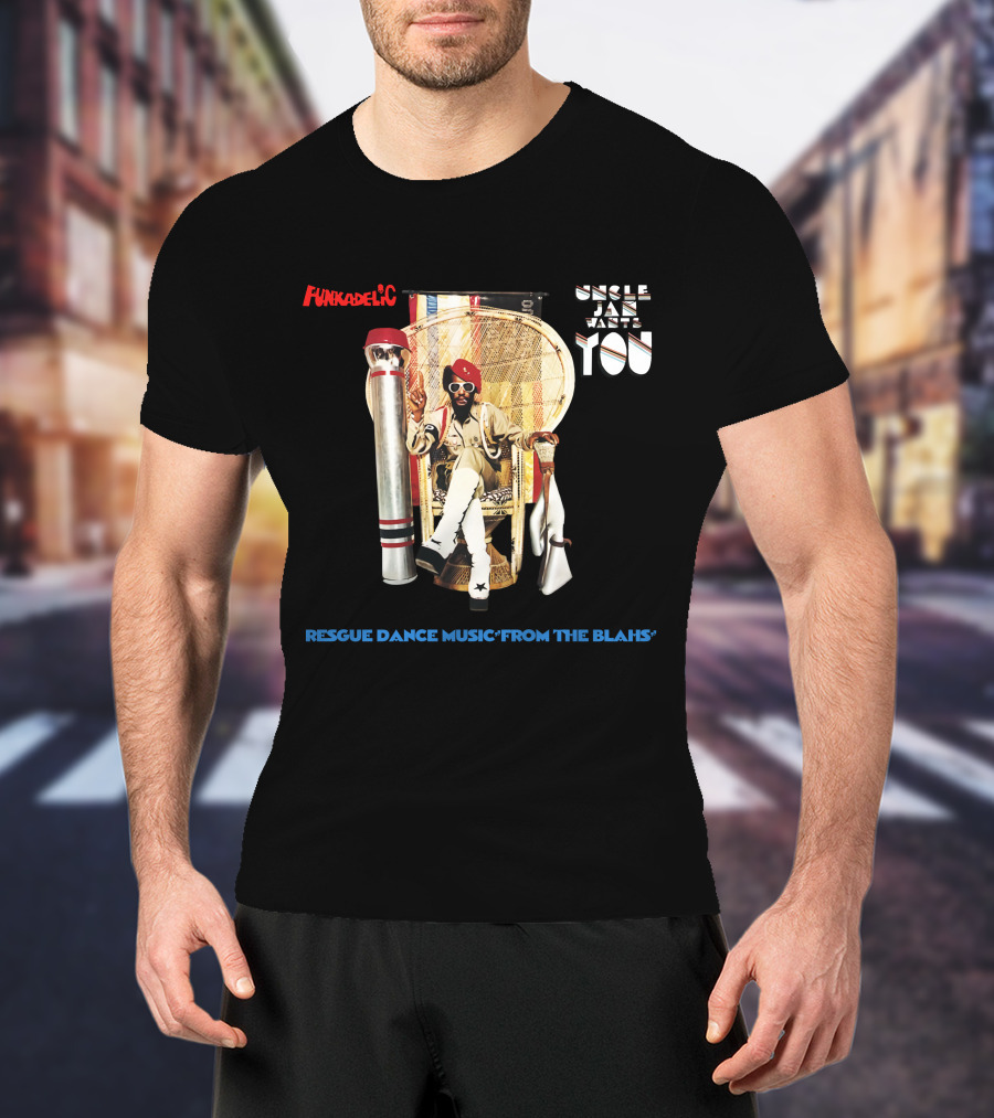 Funkadelic Uncle Jam Wants You Rescue Dance Music From The Blahs T-Shirt