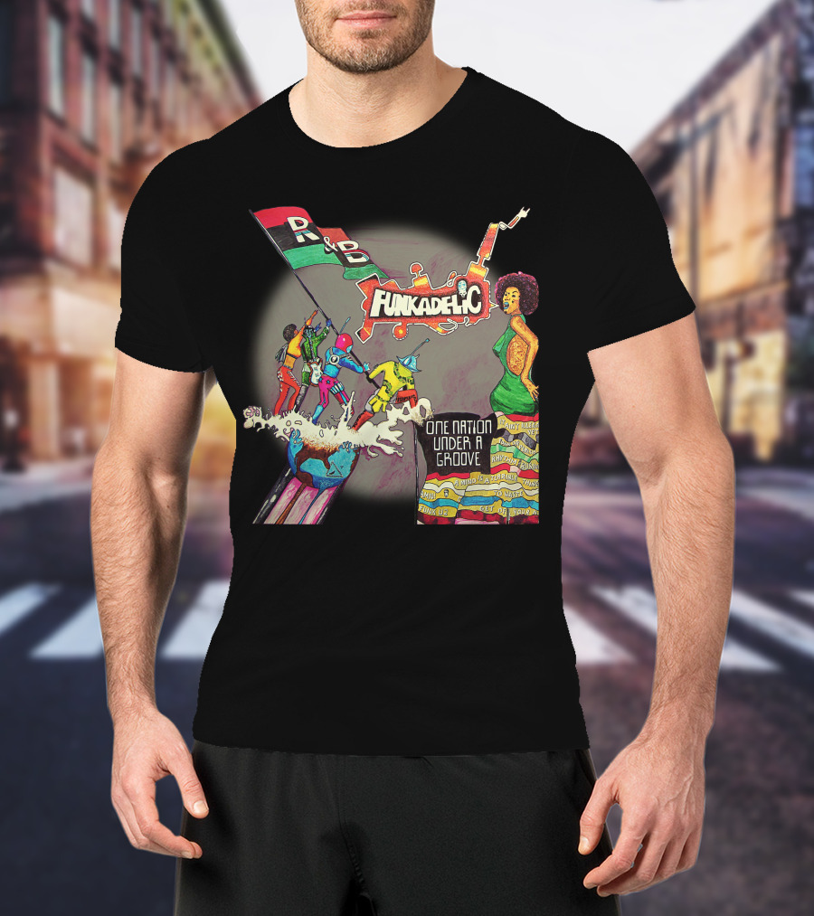 Funkadelic One Nation Under A Groove R&B Vibrant T-Shirt