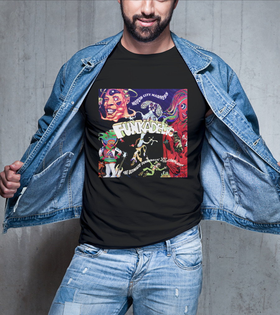 Funkadelic Motor City Madness The Ultimate Funkadelic Compilation T-Shirt