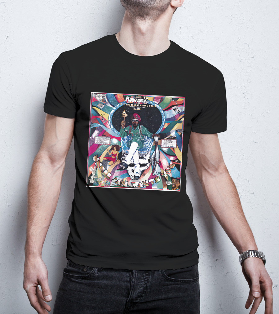 Funkadelic The Electric Spanking Of War Babies P-Funk George Clinton Album Art T-Shirt