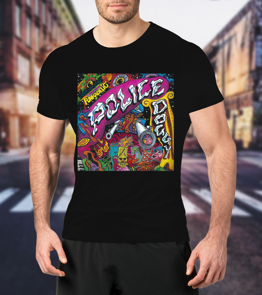 Parliament Funkadelic Police Doggy T-Shirt