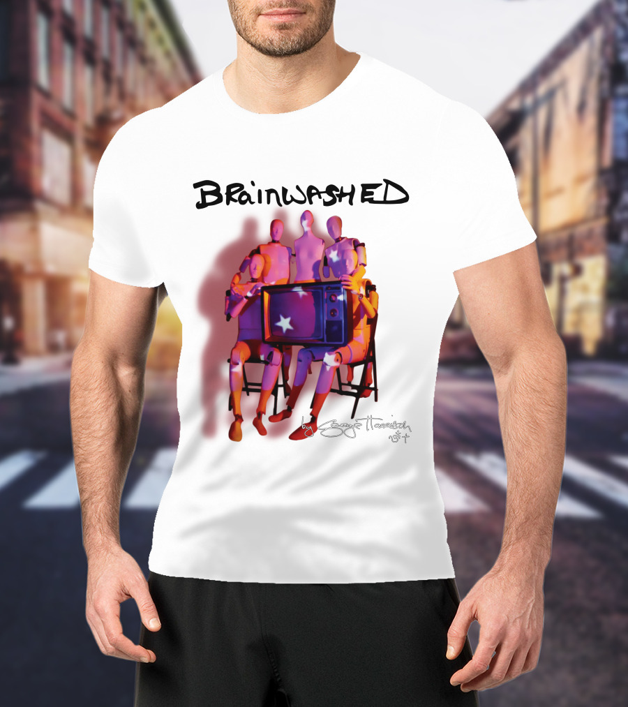 Brainwashed By George Harrison 2004 Mannequins With Television Star T-Shirt