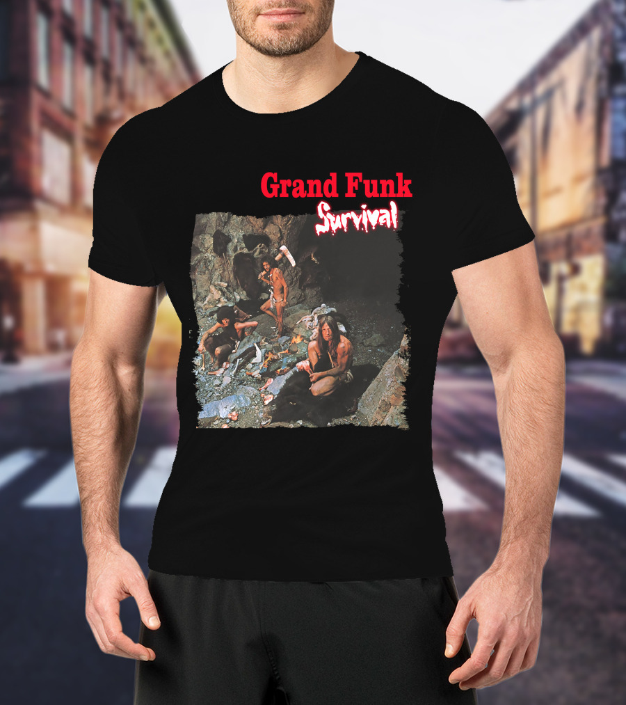 Grand Funk Survival Album Cover Art Gfr1 T-Shirt