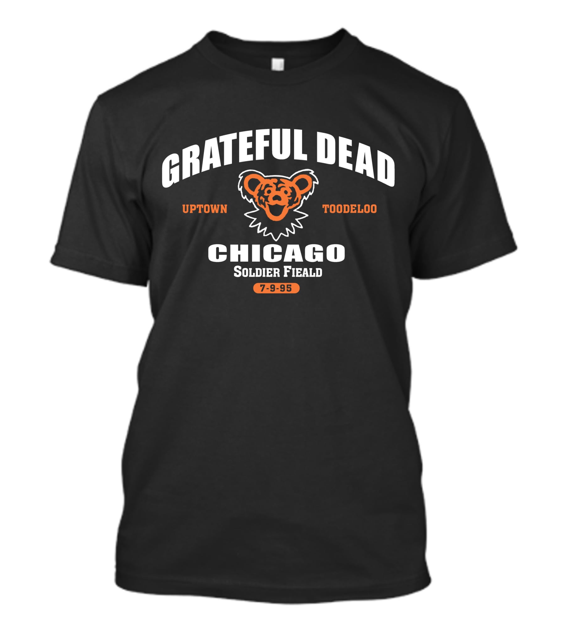 Grateful Dead Chicago Soldier Field Uptown Toodeloo 7-9-95 T-Shirt
