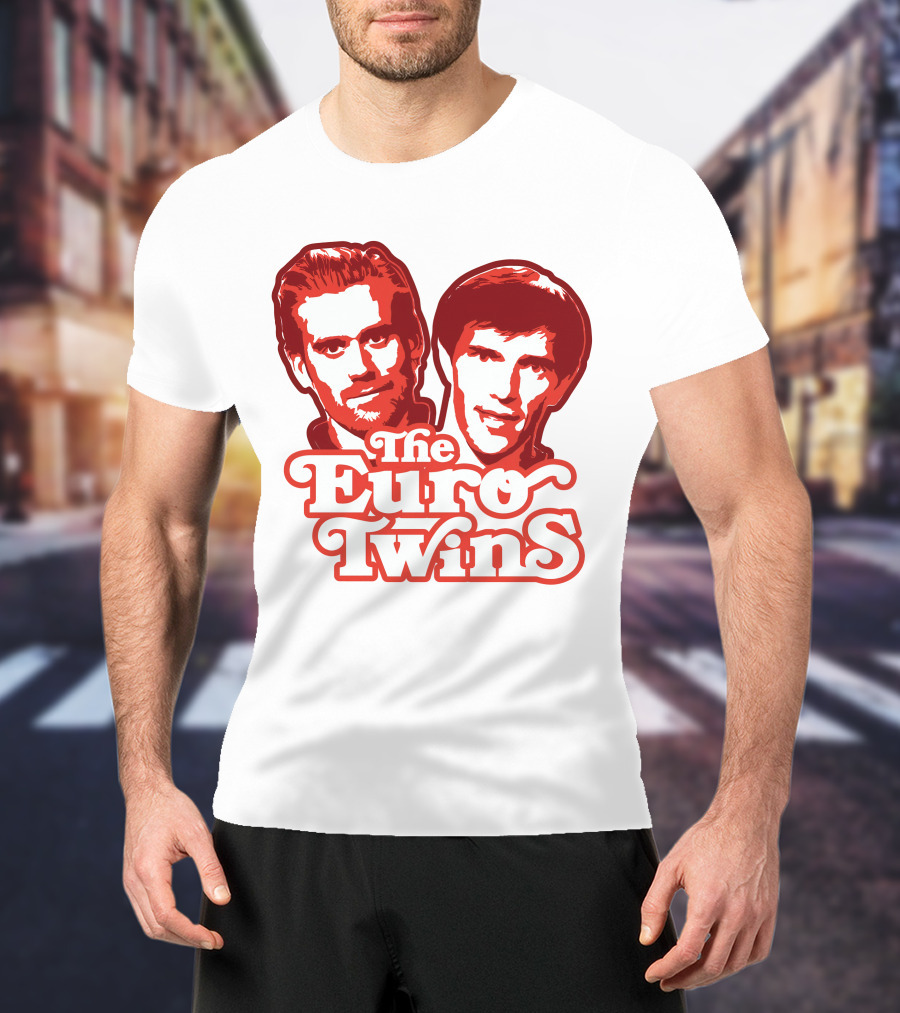 The Euro Twins Detroit Red Wings T-Shirt