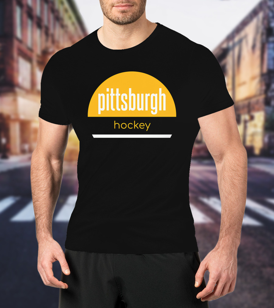 Pittsburgh Hockey Penguins 11 Vintage Circle T-Shirt