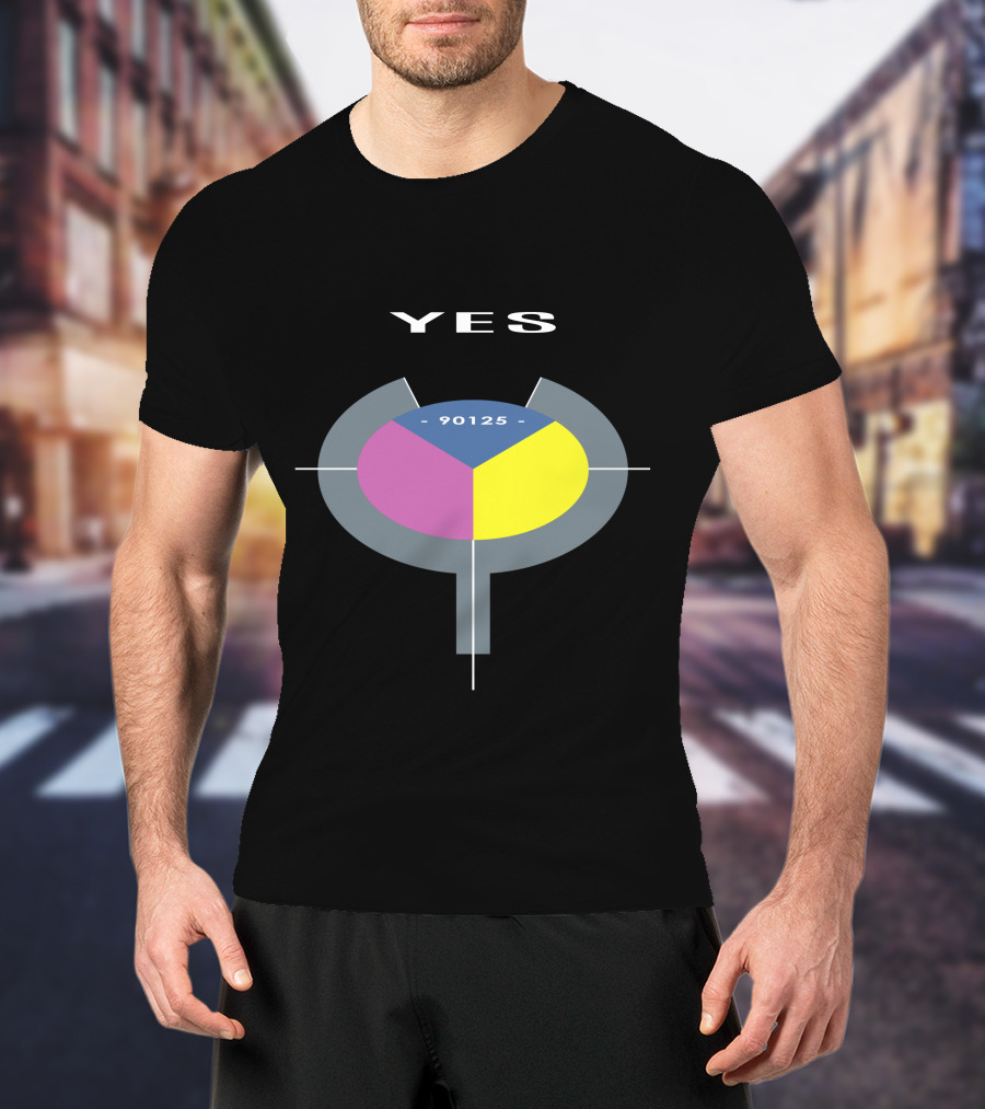 Yes 90125 Album Cover Art T-Shirt