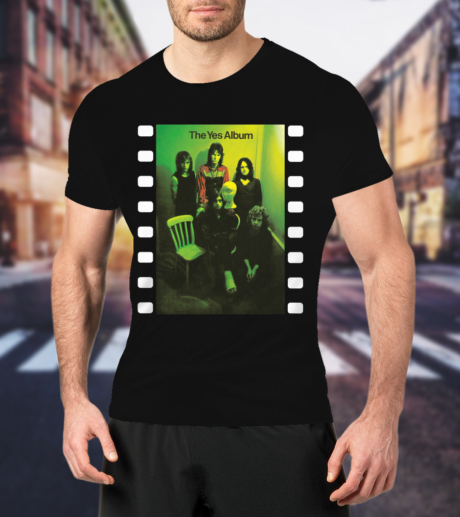 The Yes Album 37 Classic Progressive Rock Music Cover T-Shirt
