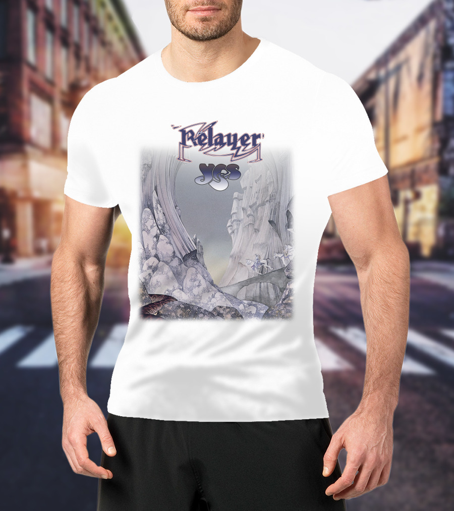 Relayer Yes Album Art Fantasy Landscape T-Shirt