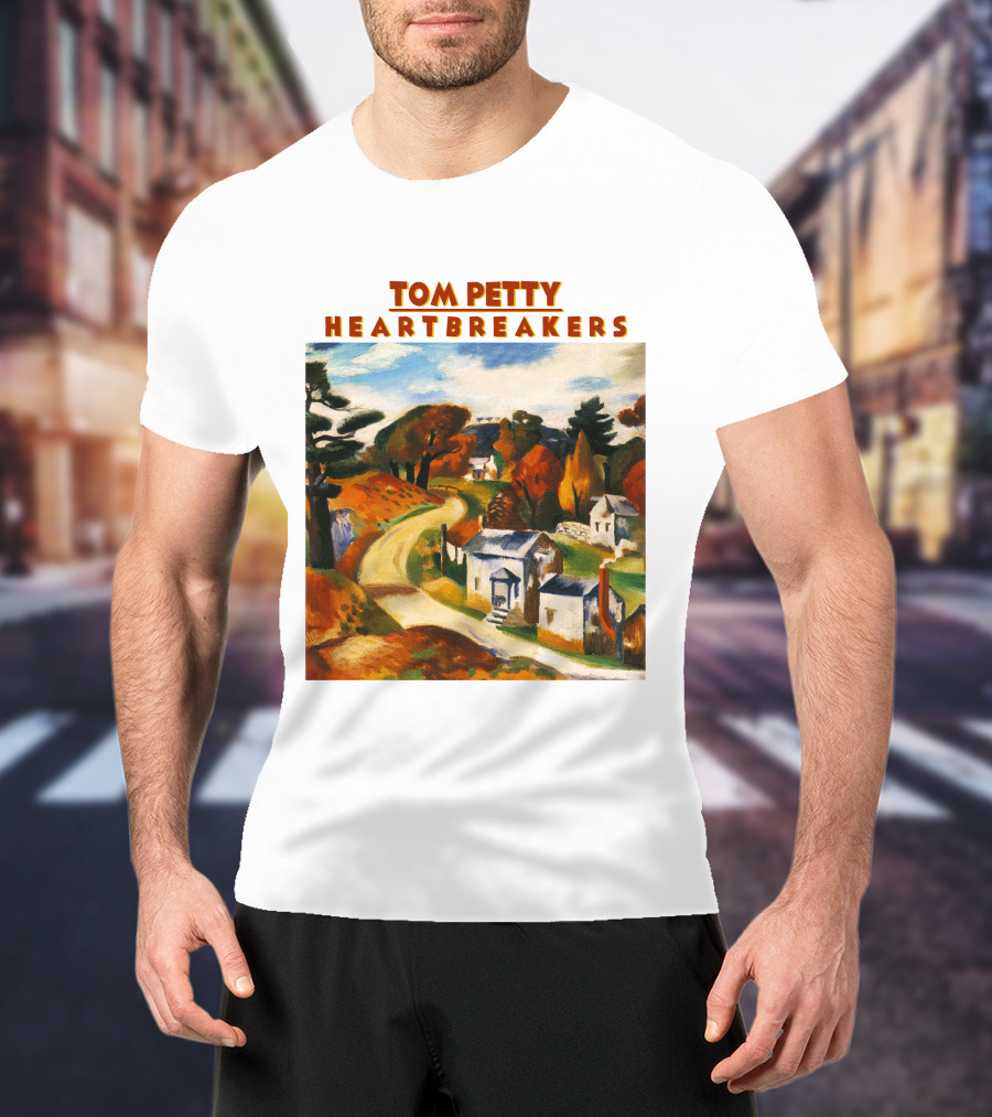 Tom Petty Heartbreakers Rustic Landscape Art T-Shirt