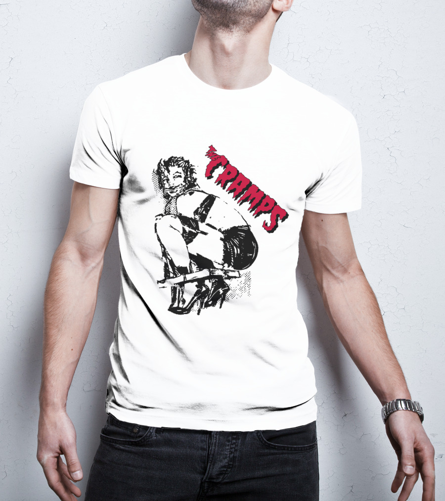 The Cramps Vintage Artwork With Stylish Retro T-Shirt