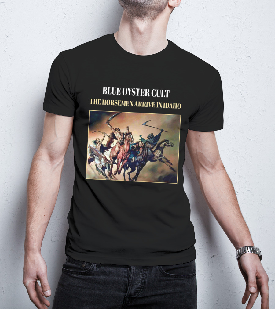 Blue Oyster Cult The Horsemen Arrive In Idaho T-Shirt