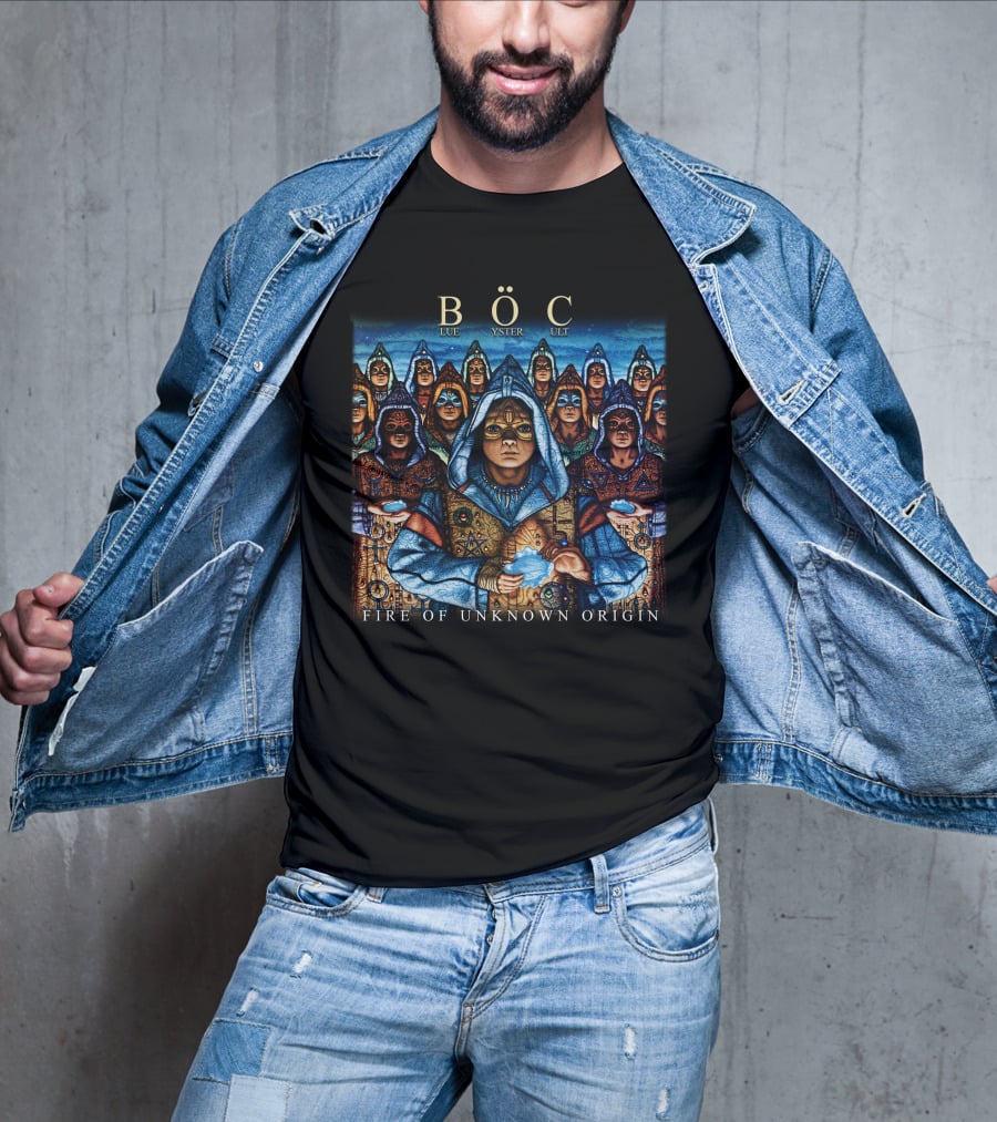 Böc Blue Öyster Cult Fire Of Unknown Origin T-Shirt