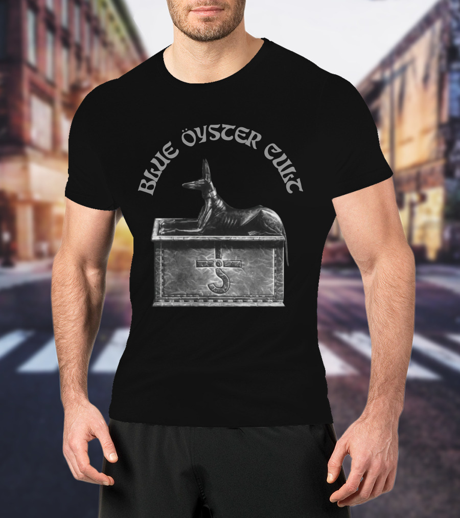 Blue Öyster Cult Anubis Symbol Attic Box T-Shirt