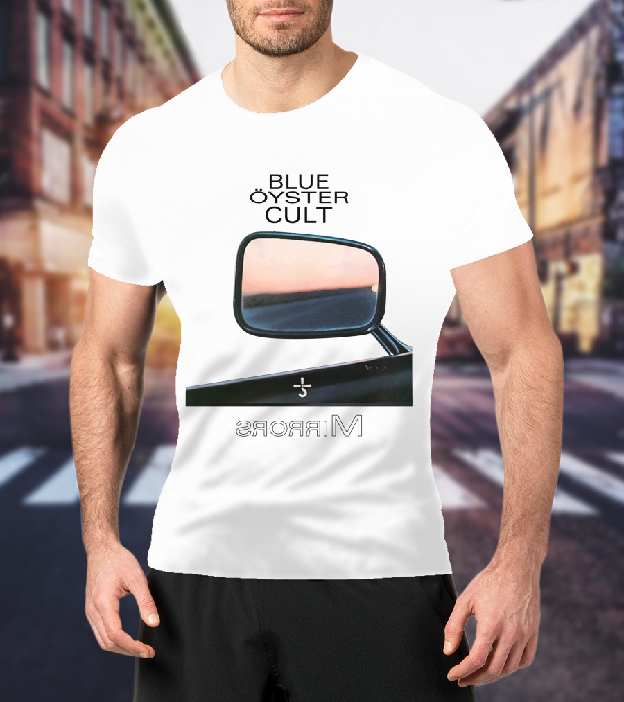 Blue Öyster Cult Mirrors Rearview Sunset T-Shirt