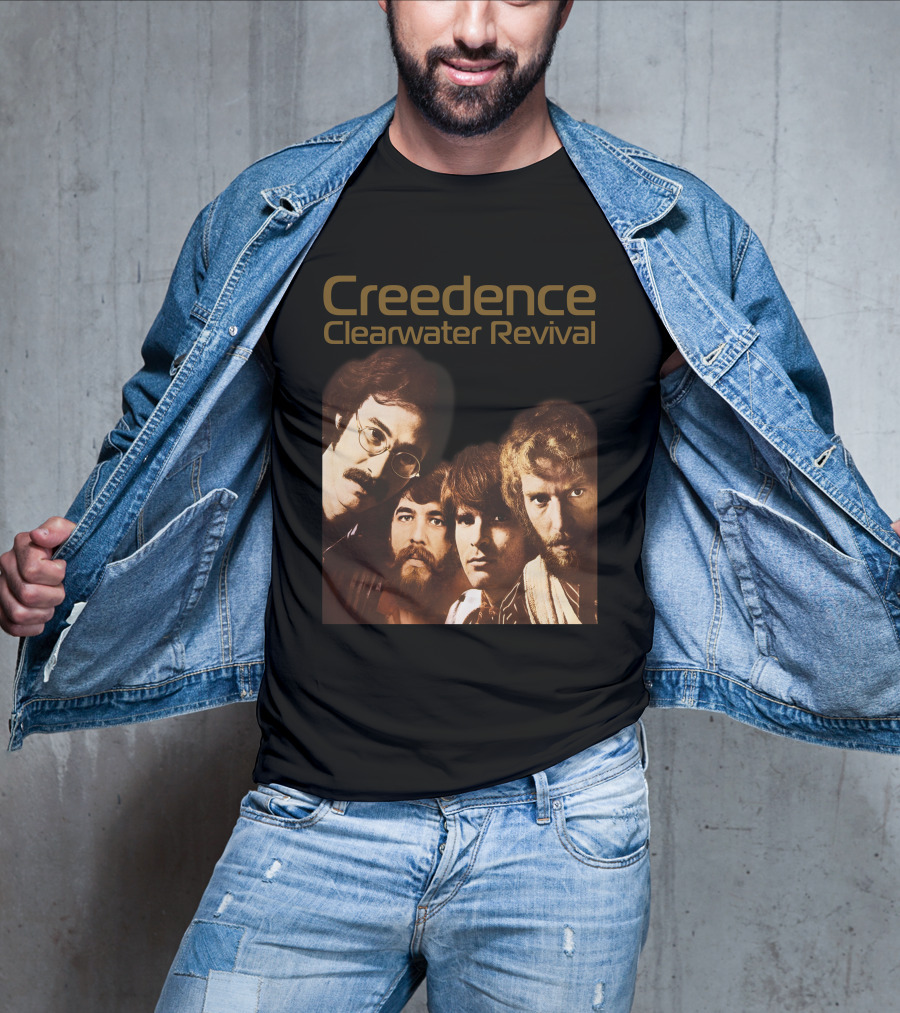 Creedence Clearwater Revival Band Portrait T-Shirt