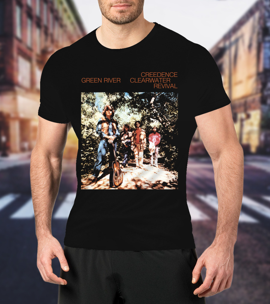 Green River Creedence Clearwater Revival Album Cover Photo T-Shirt