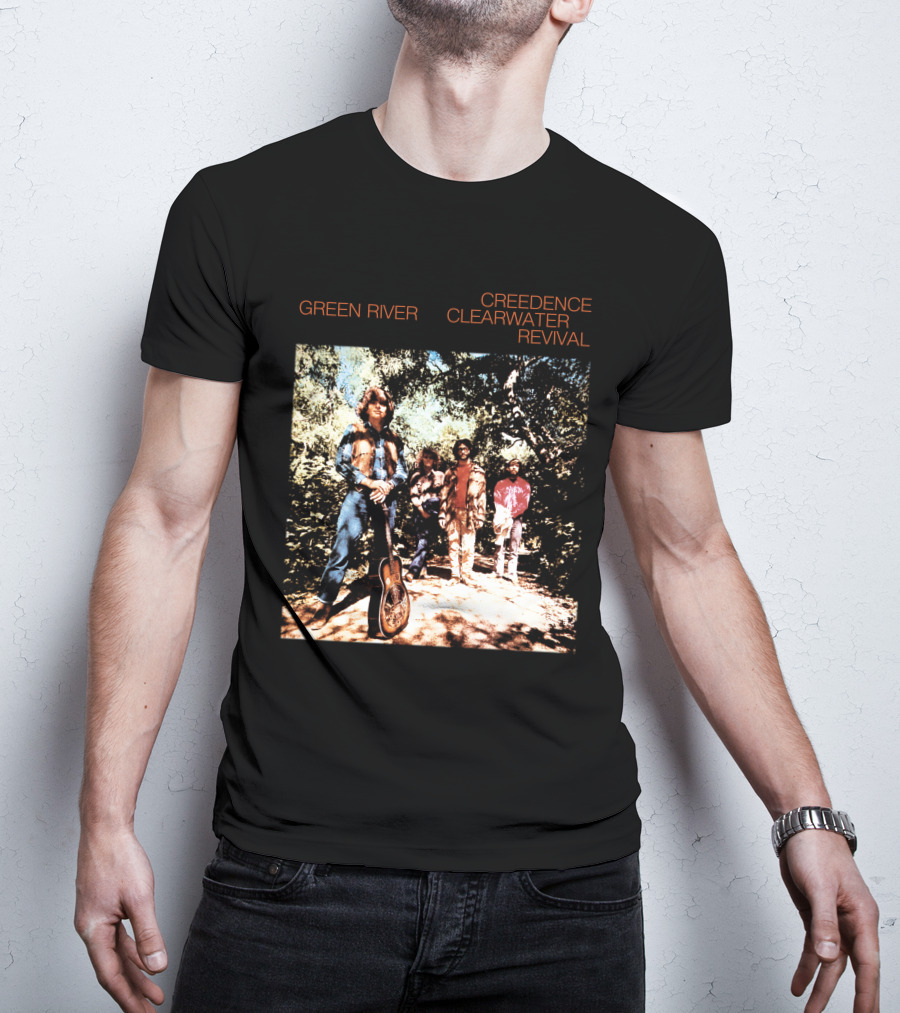 Green River Creedence Clearwater Revival Album Cover Photo T-Shirt
