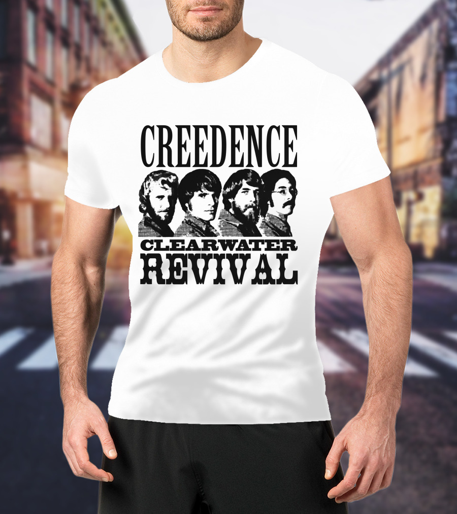 Creedence Clearwater Revival Band Members T-Shirt