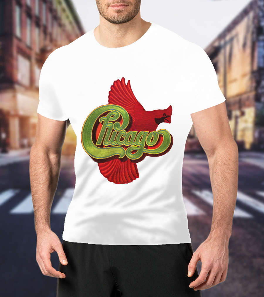 Chicago Cardinal Bird Ccg T-Shirt