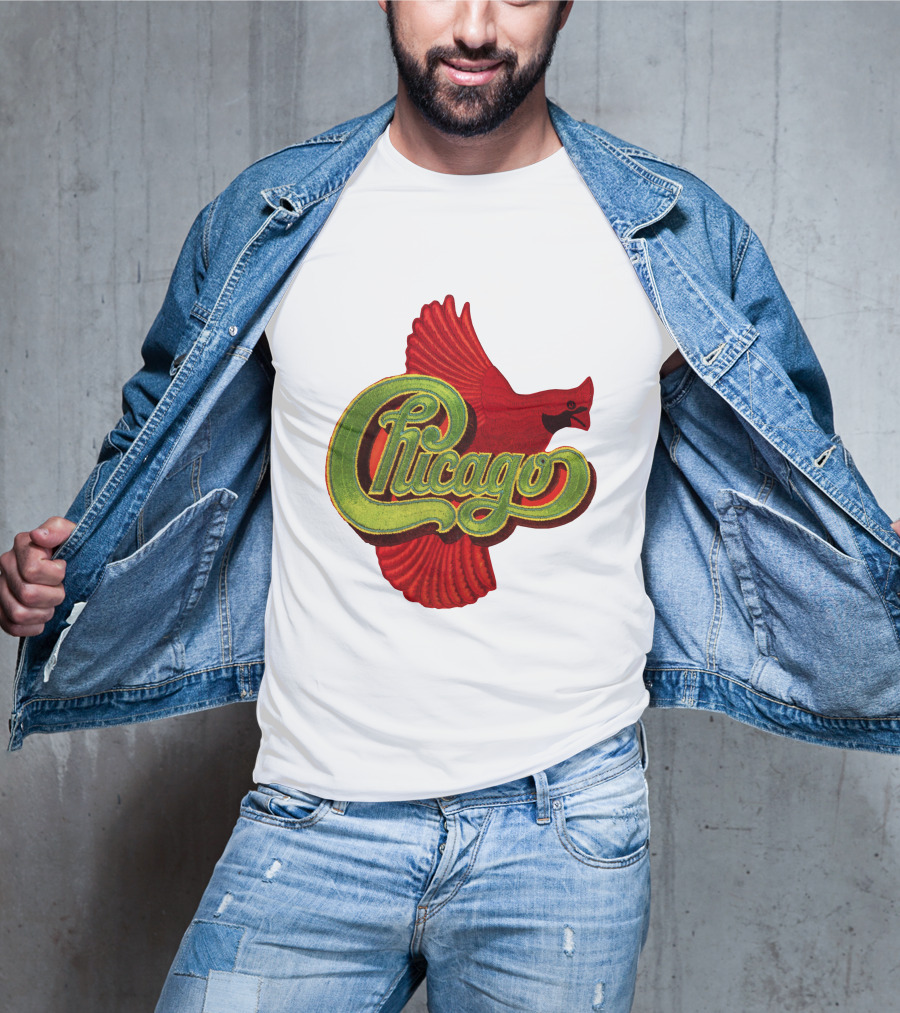 Chicago Cardinal Bird Ccg T-Shirt