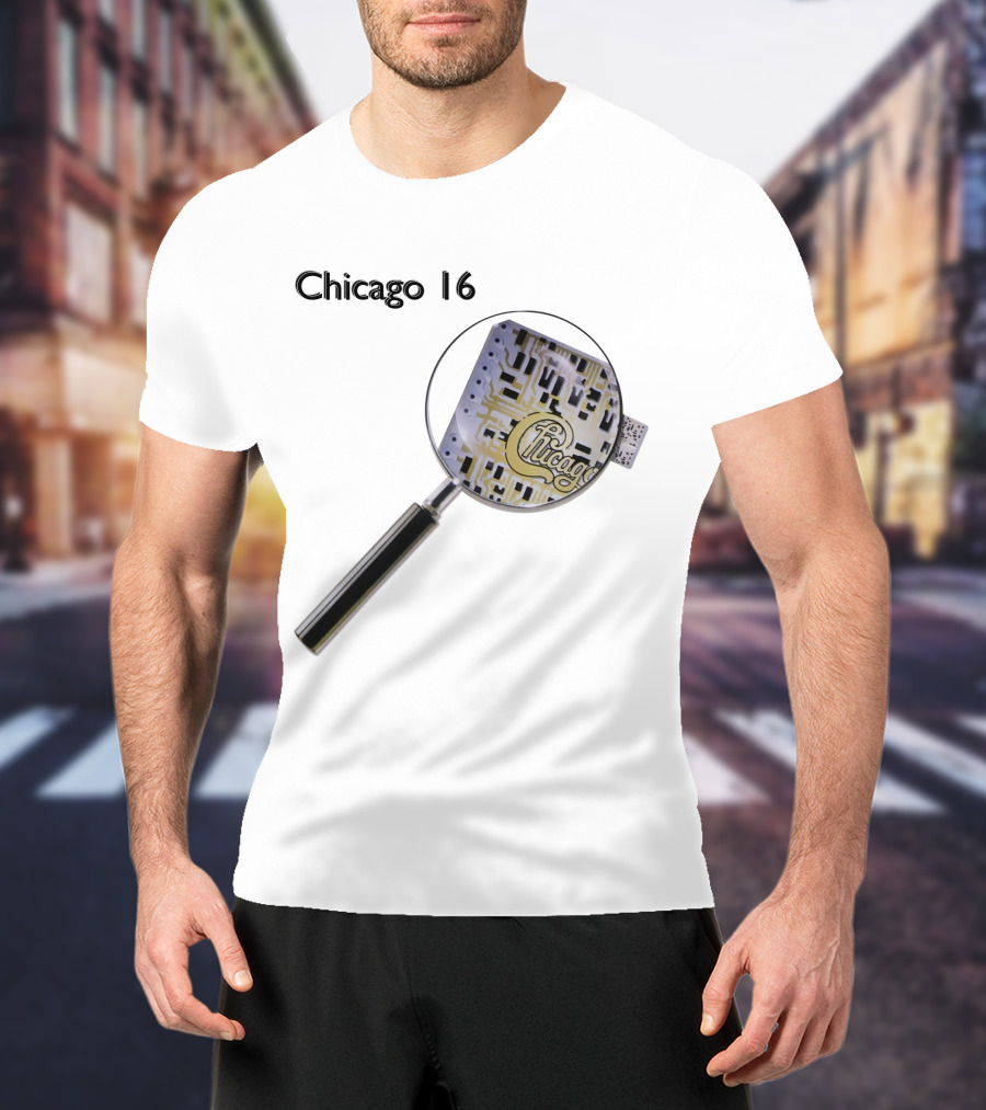 Chicago 16 Magnifying Circuitry T-Shirt