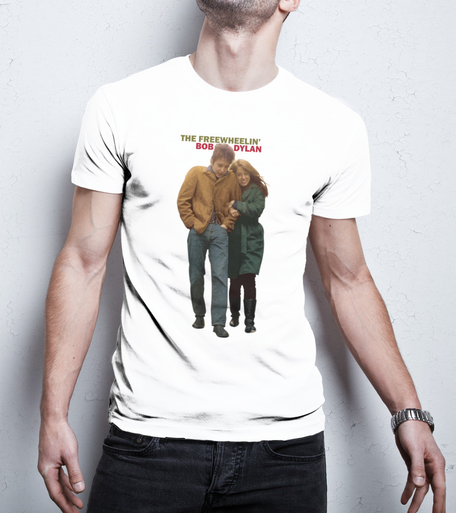 The Freewheelin' Bob Dylan Album Cover T-Shirt