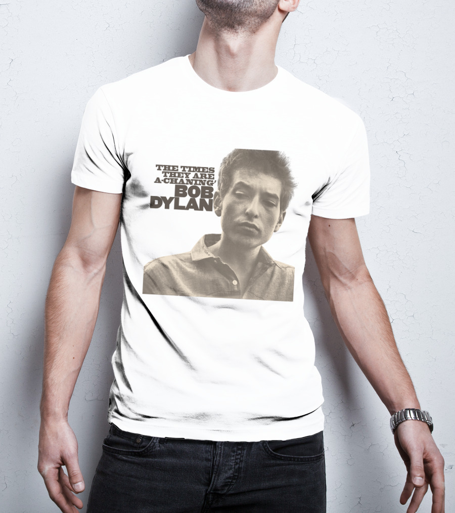 The Times They Are A-Changin' Bob Dylan T-Shirt