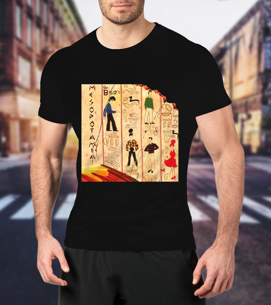 The B-52'S Mesopotamia Vintage Band Art T-Shirt