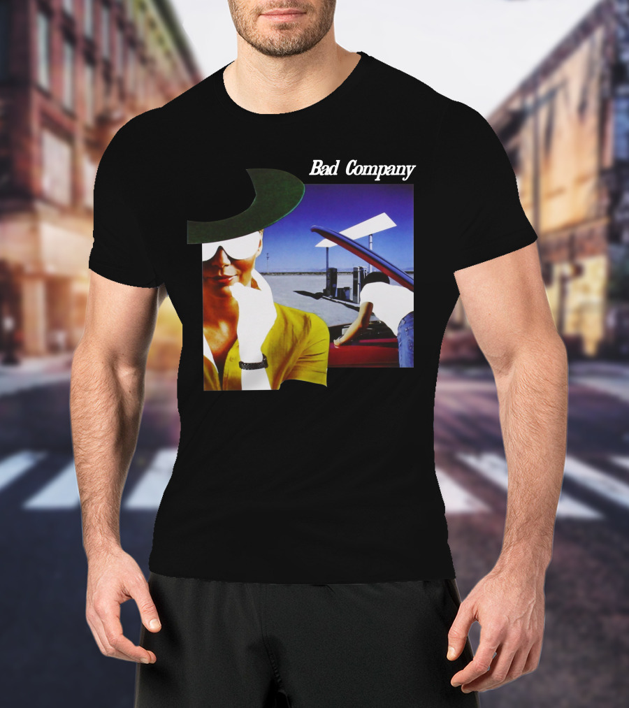 Bad Company Cool Snap Gas Station Visual T-Shirt