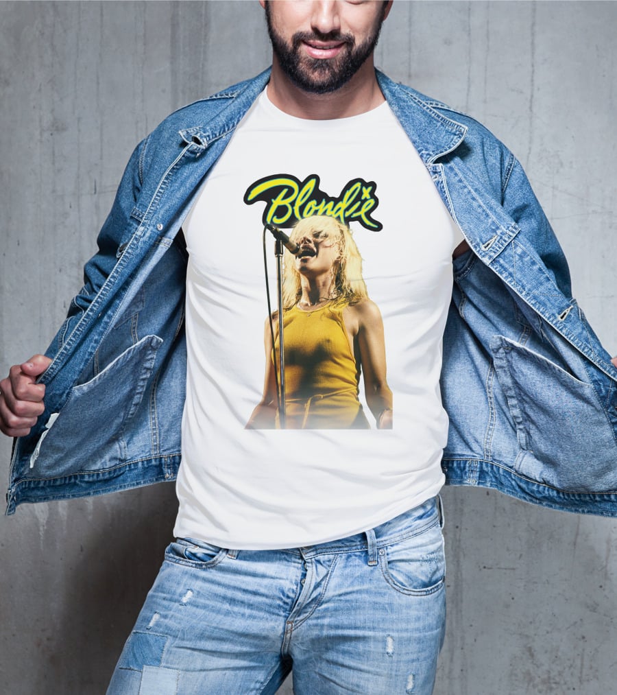 Blondie Bld 21 Vintage Concert Photo T-Shirt