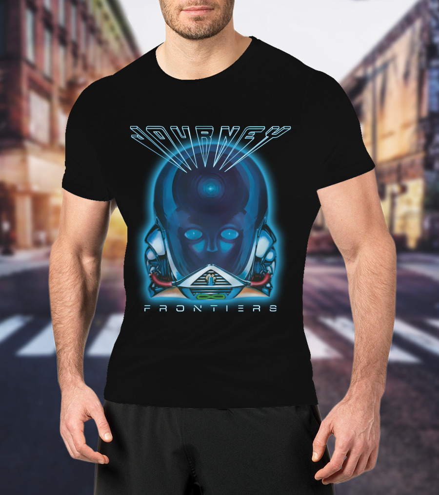 Journey Frontiers 6 Iconic Sci-Fi Album Cover Art T-Shirt
