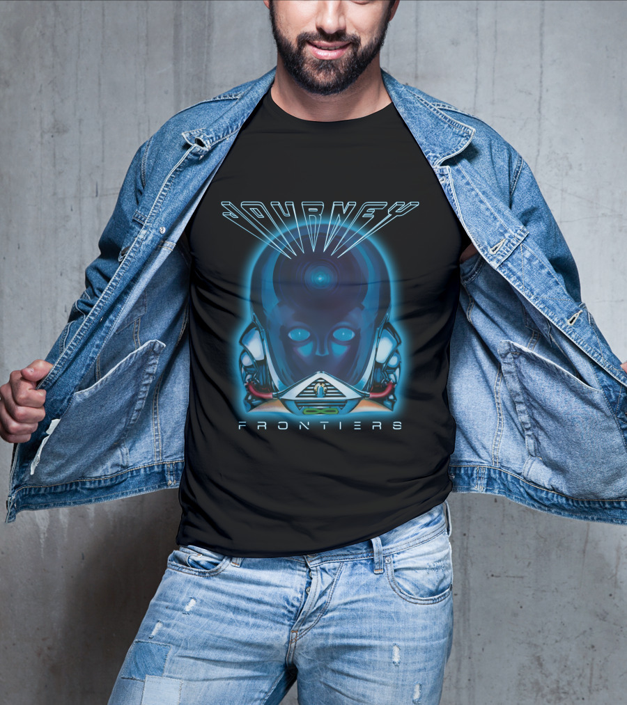 Journey Frontiers 6 Iconic Sci-Fi Album Cover Art T-Shirt