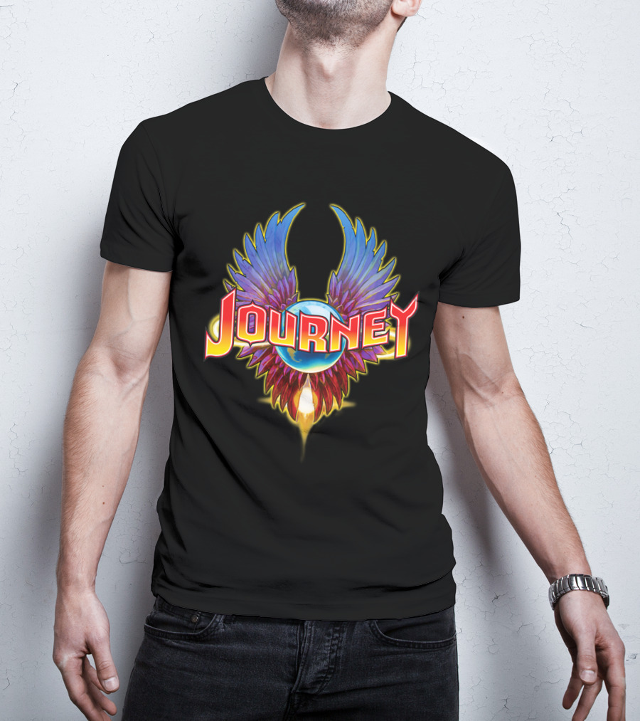 Journey Band Iconic Winged Logo T-Shirt