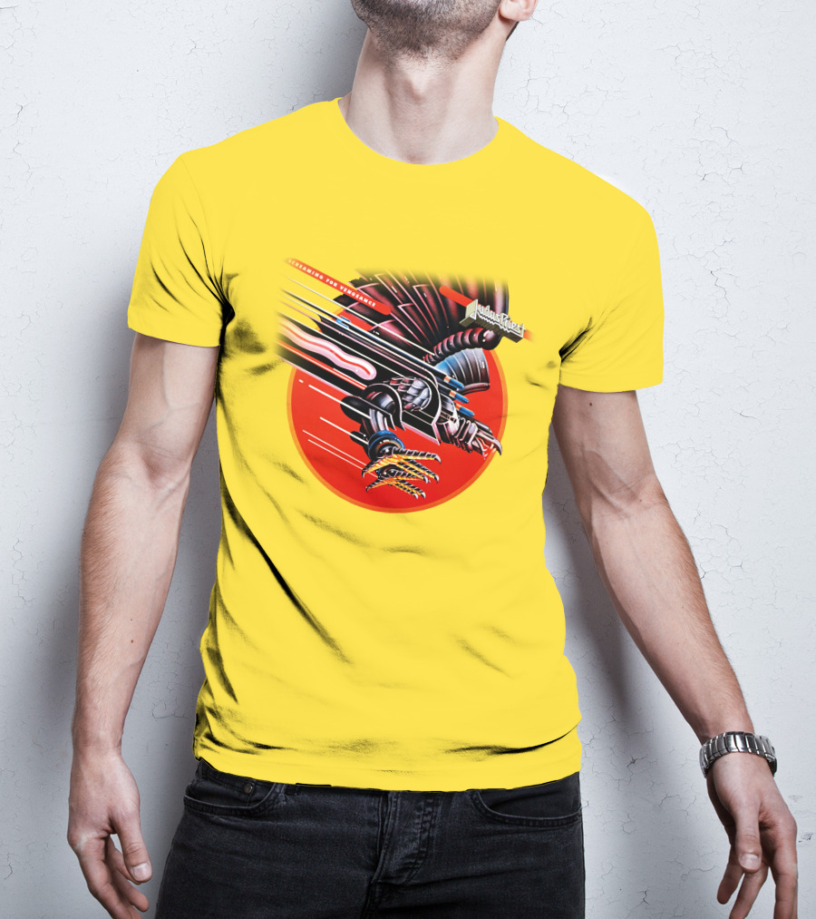 Judas Priest Screaming For Vengeance Album Cover Artwork T-Shirt