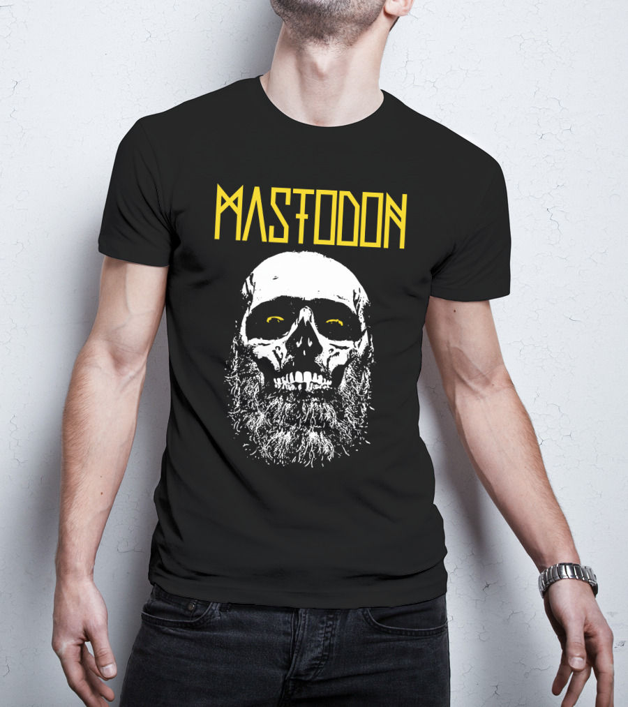 Mastodon Skull Artwork T-Shirt