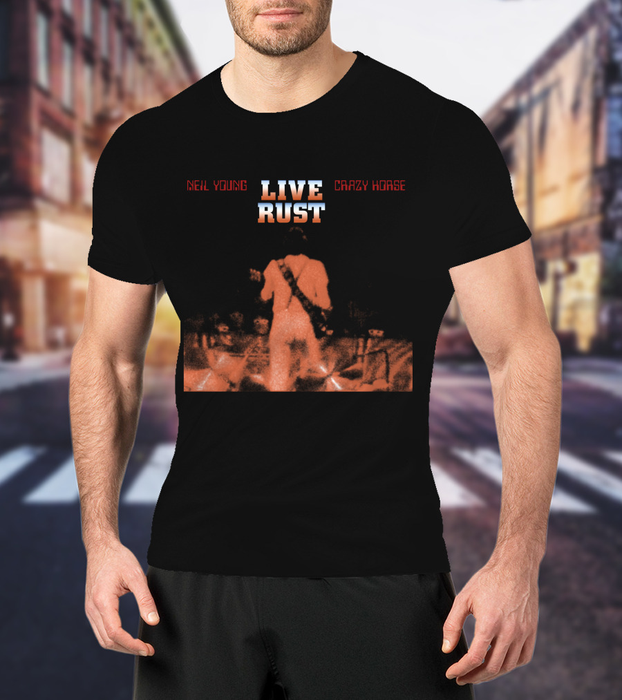 Neil Young Crazy Horse Live Rust T-Shirt