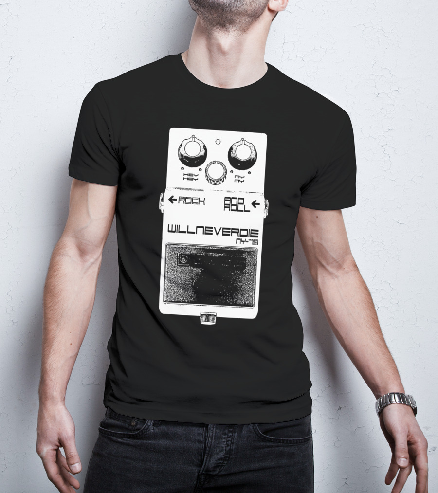 Willneverdie Ny-79 Rock And Roll T-Shirt